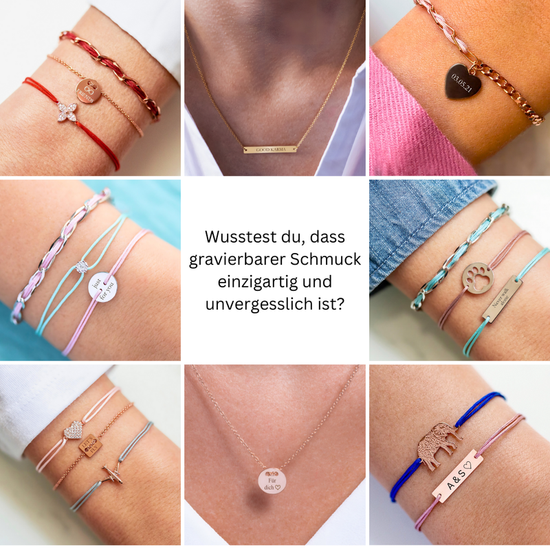 Personalisierter Schmuck zu jedem Anlass – von Geburtstag bis zur Hochzeit