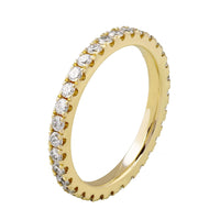 Memory Labordiamant Ring 14k Gold