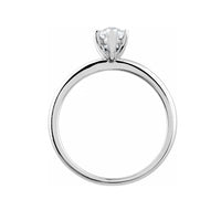 Labordiamant Ring 14k Gold Marquise Schliff