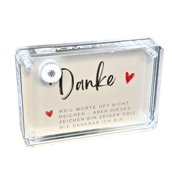 Fotorahmen mit Danke Spruch