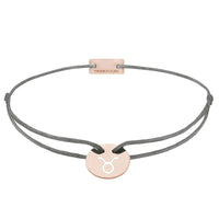 Sternzeichen Stier Armband Silber rosé vergoldet