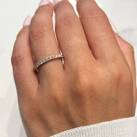 Memory Labordiamant Ring 14k Gold