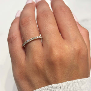 Memory Labordiamant Ring 14k Gold