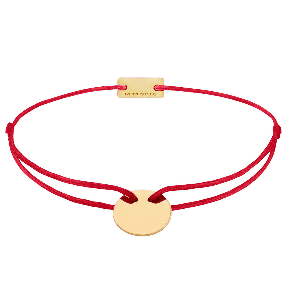 Momentoss Armbänder Gravur rund
