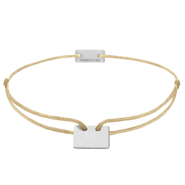Momentoss Armbänder Gravur rechteck groß