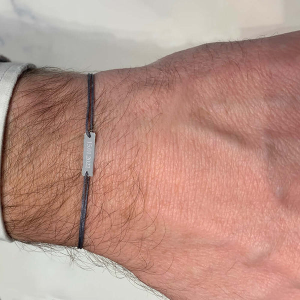 Momentoss Armbänder Gravur rechteck groß