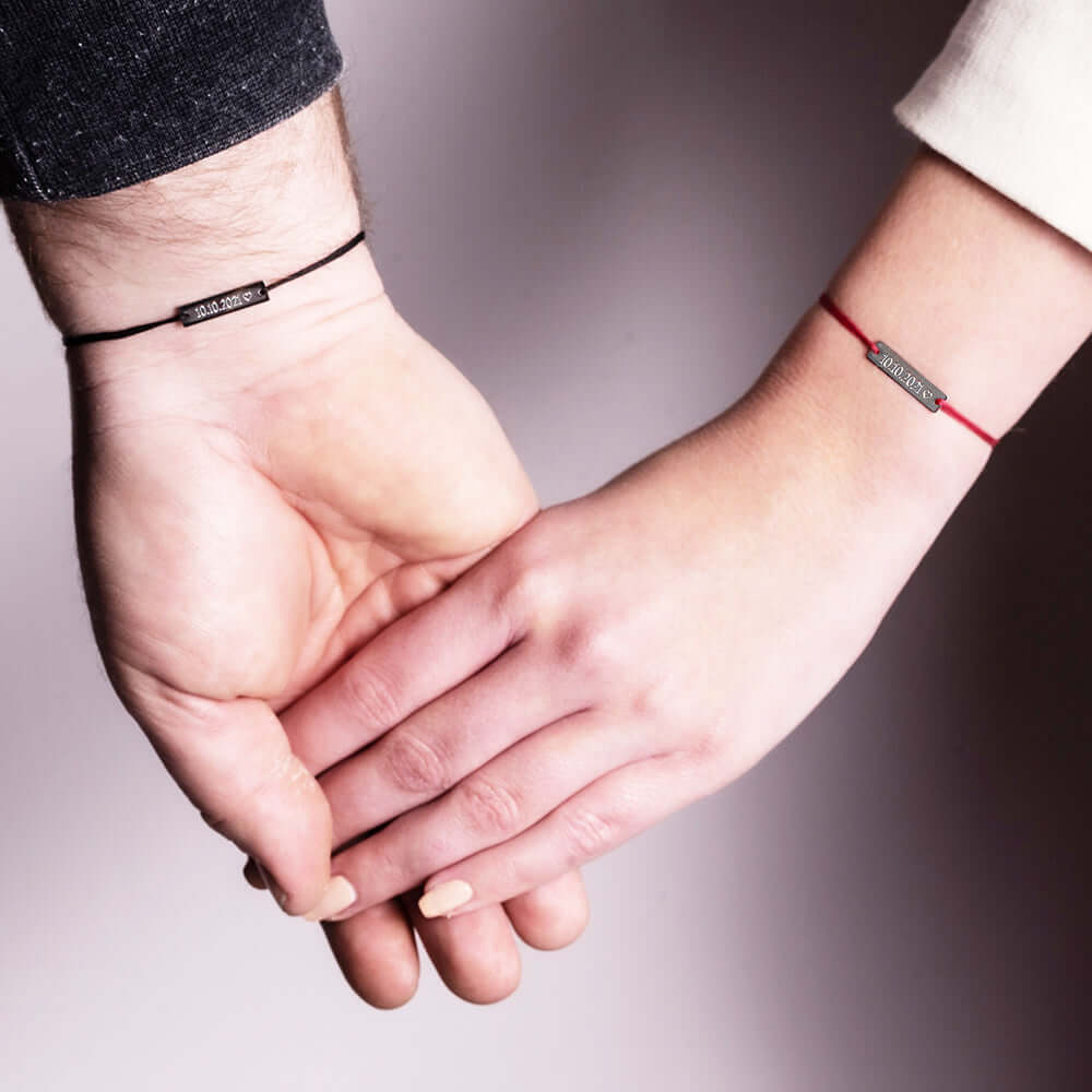 Partner Armbänder 18k Roségold, inkl. Geschenkbox