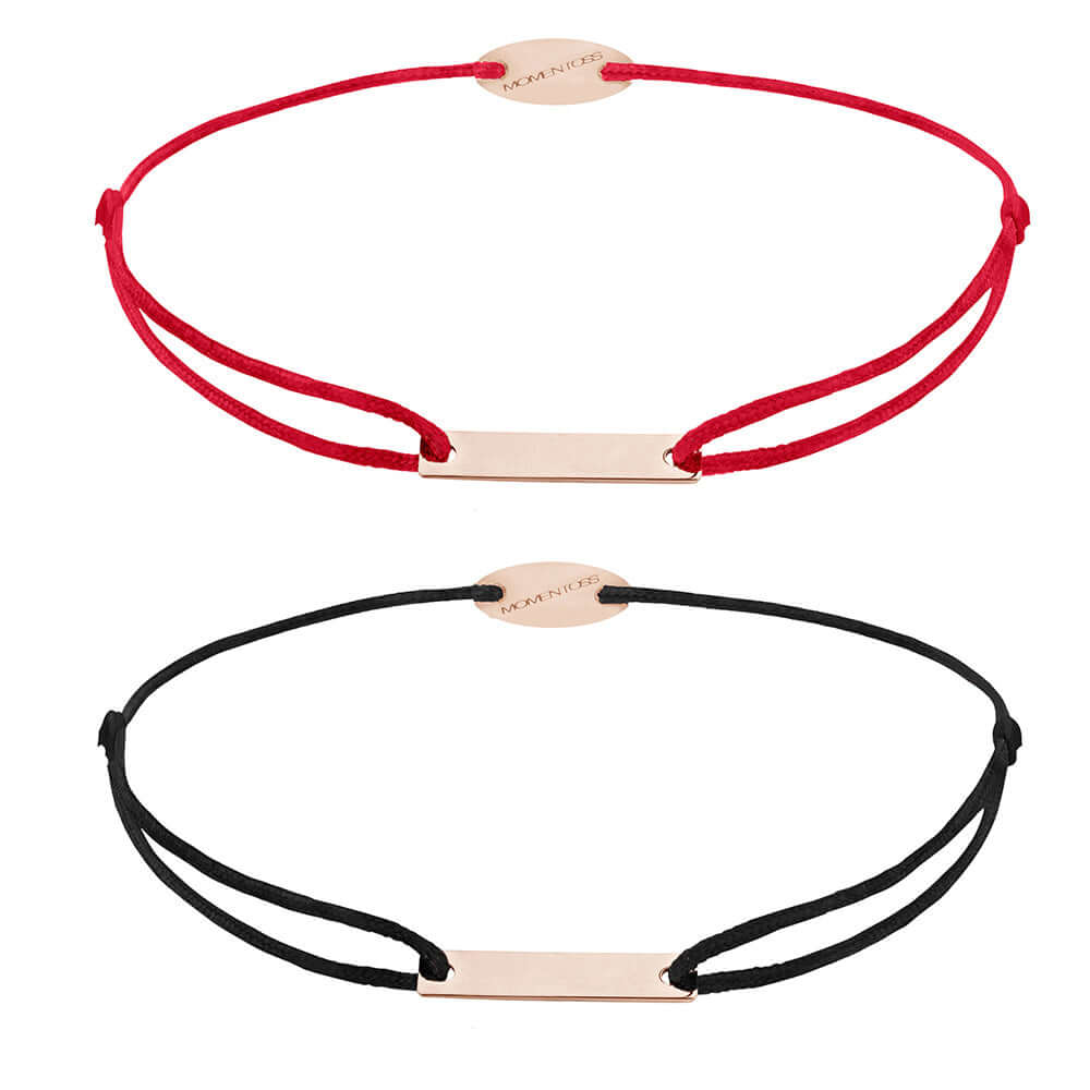 Partner Armbänder 18k Roségold, inkl.  Geschenkbox