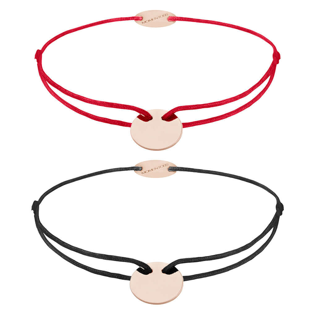 Partner Armbänder 18k Roségold, inkl. Geschenkbox