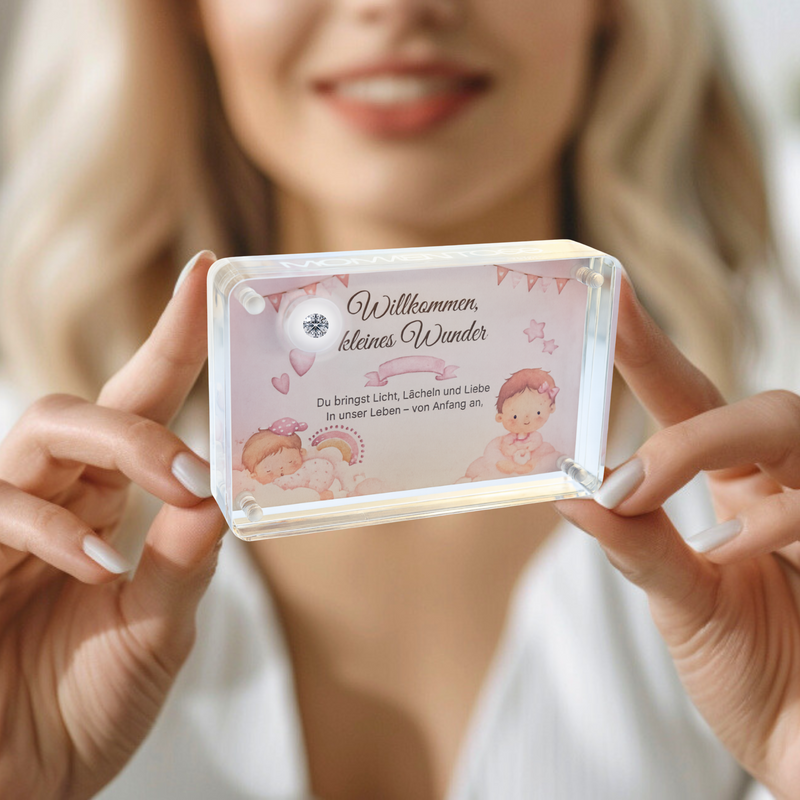 Fotorahmen für Taufgeschenk 