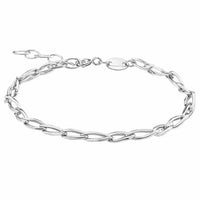 Armband Unico Silber rhodiniert