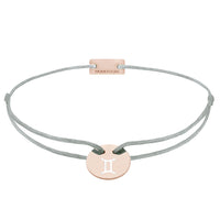 Sternzeichen Zwillinge Armband Silber rosé vergoldet