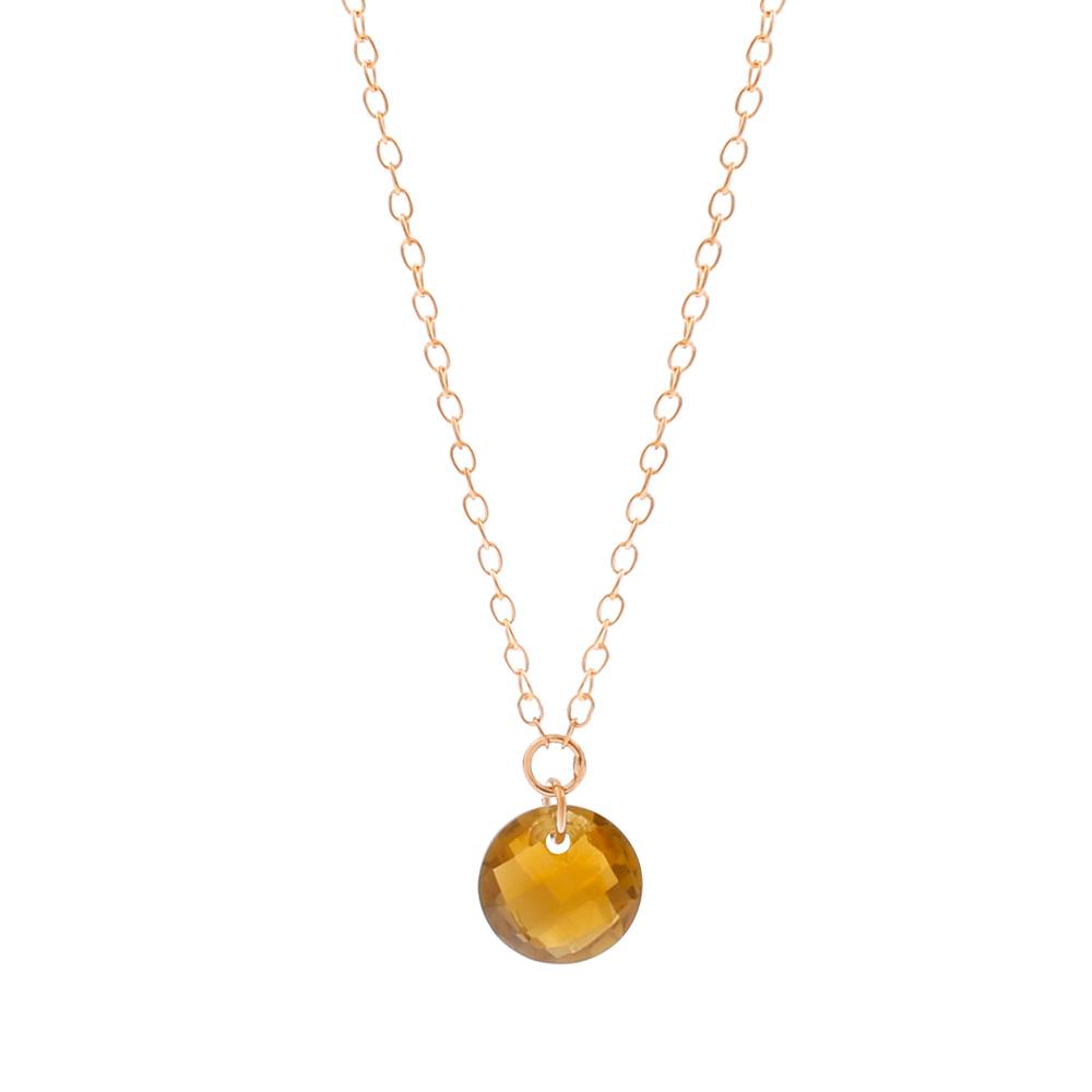Momentoss Halskette Gold Edelsteine