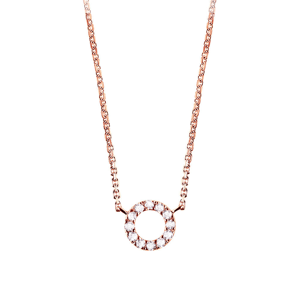 Momentoss Halskette Diamanten Gold