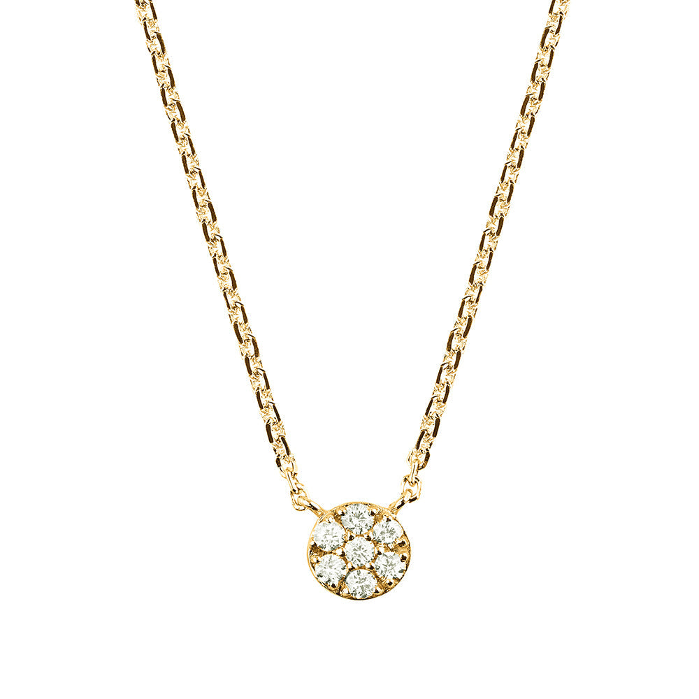 Momentoss Halskette Diamanten Gold