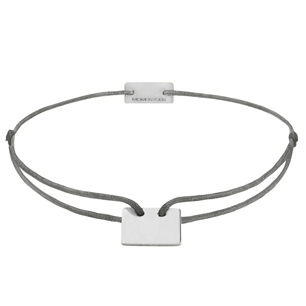 Momentoss Armbänder Gravur quadrat