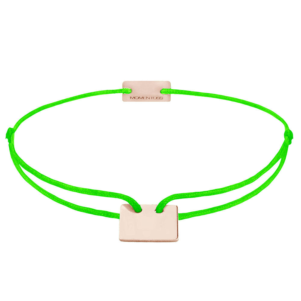 Momentoss Armbänder Gravur quadrat