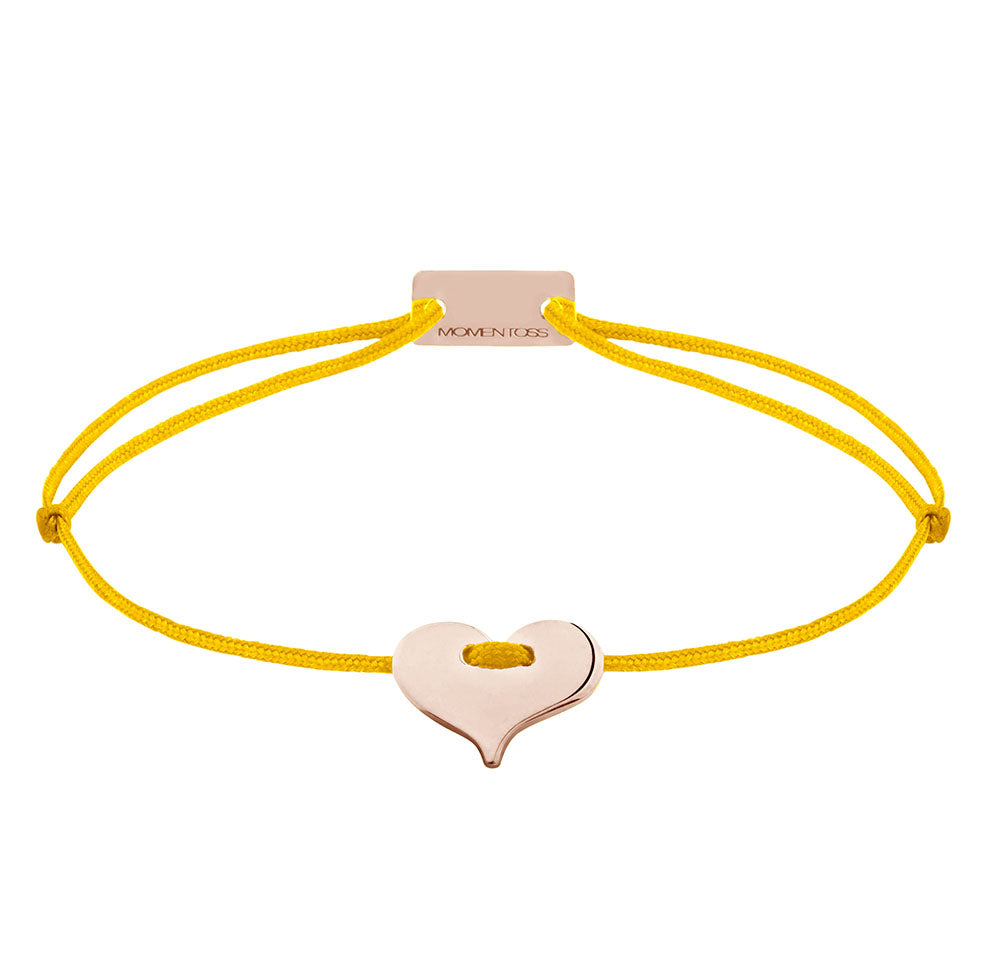 Herz Armband 925 Silber Roségold gelb Liebe Momentoss Wien