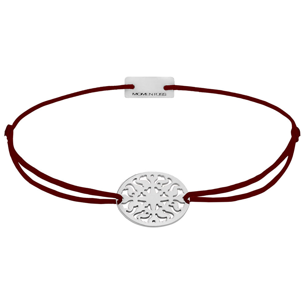 Sonne Schmuckarmband 925 Silber braun Lebensfreude Momentoss Wien