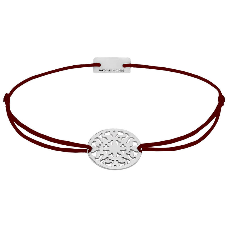 Sonne Schmuckarmband 925 Silber braun Lebensfreude Momentoss Wien