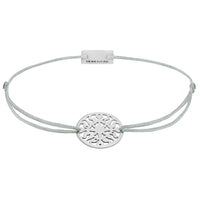 Sonne Armband 925 Silber hellgrau Lebensfreude Momentoss Wien