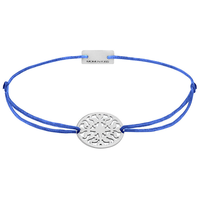 Sonne Schmuckarmband 925 Silber royalblau Lebensfreude Momentoss Wien