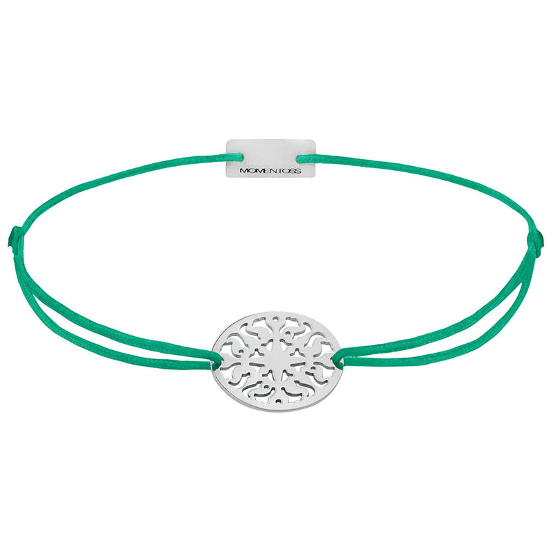 Sonne Armband 925 Silber grün Lebensfreude Momentoss Wien