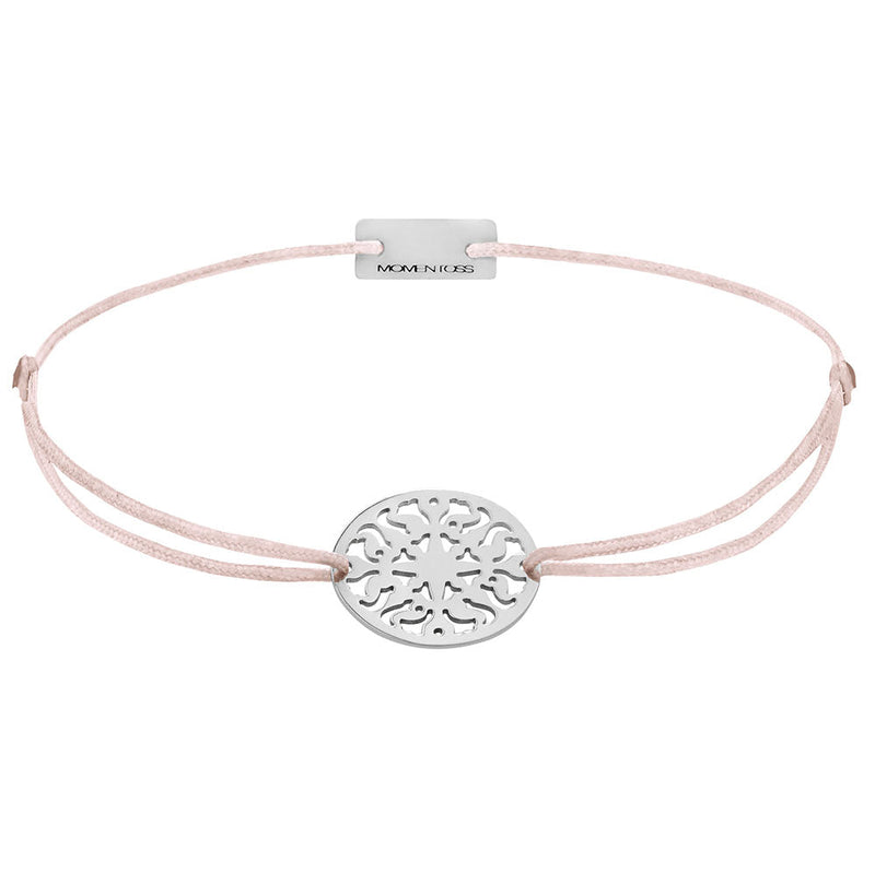 Sonne Schmuckarmband 925 Silber hellrosa Lebensfreude Momentoss Wien