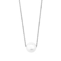 Diamond Halskette 18k Gold Süßwasserperle