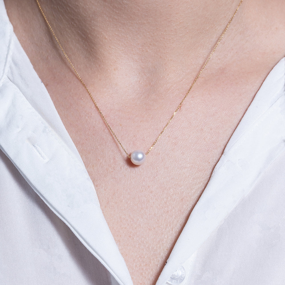 Momentoss Halskette Diamanten Gold