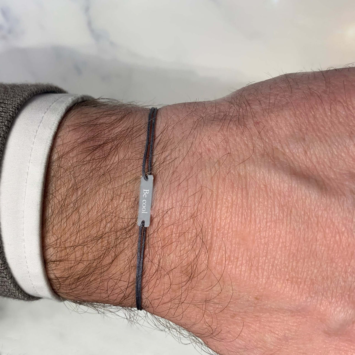 Momentoss Armbänder Gravur rund