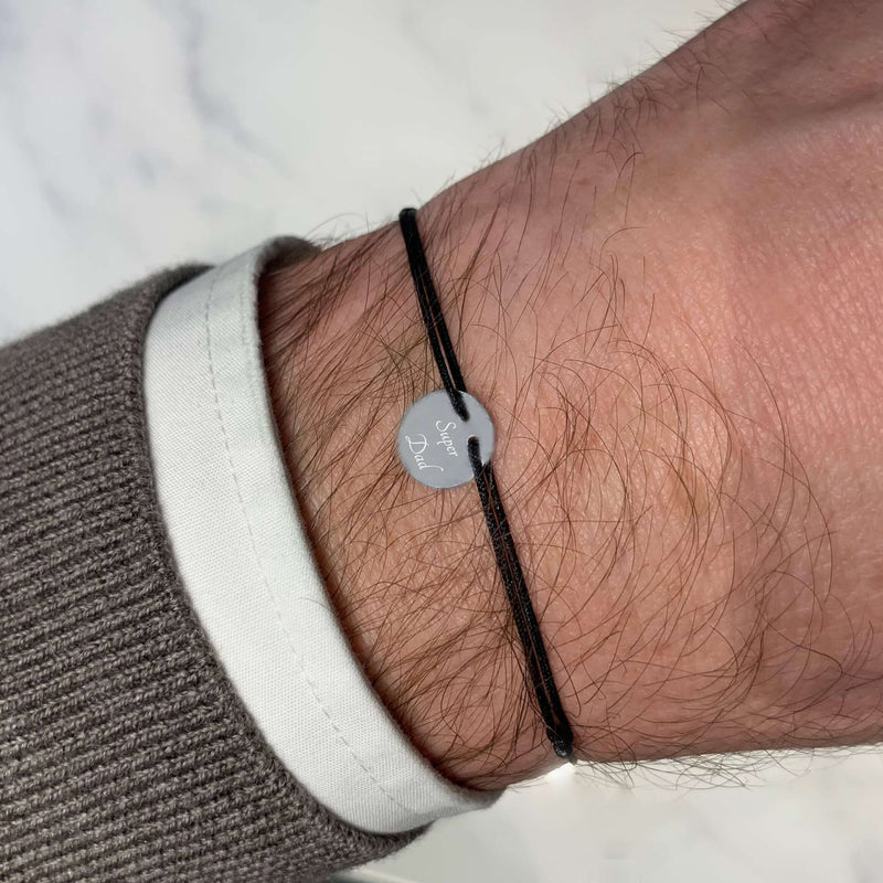 Momentoss Armbänder Gravur rund