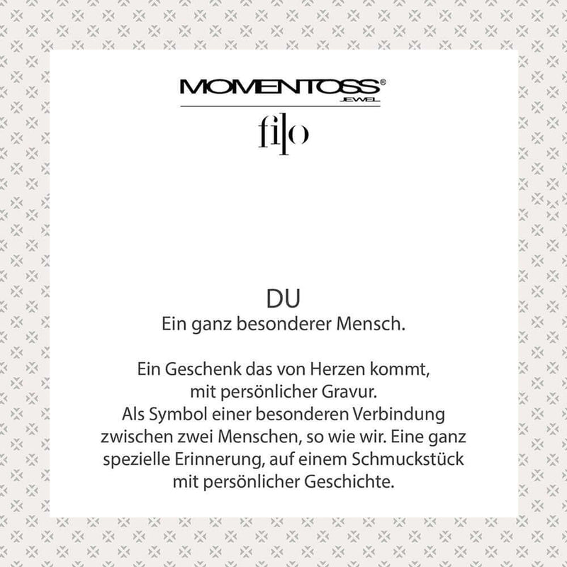 Momentoss Halskette Gravur