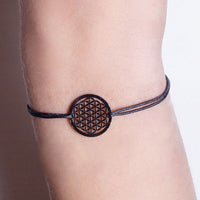 Lebensblume Armband Nahaufnahme Harmonie Momentoss Wien